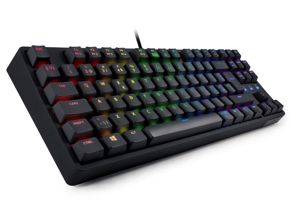 Svive Triton Gaming Tastatur Rød TKL